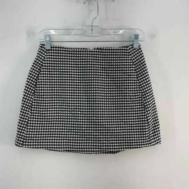 URBAN OUTFITTERS BLACK White Gingham Mini Skirt - Women's XS $18.00 ...