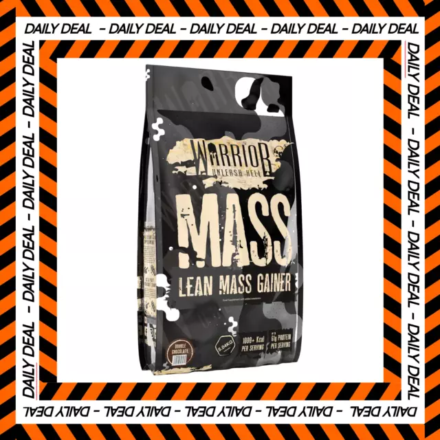 Warrior MASS Gainer 5kg - MY Serious Protein Powder Shake Optimum Muscle Gains