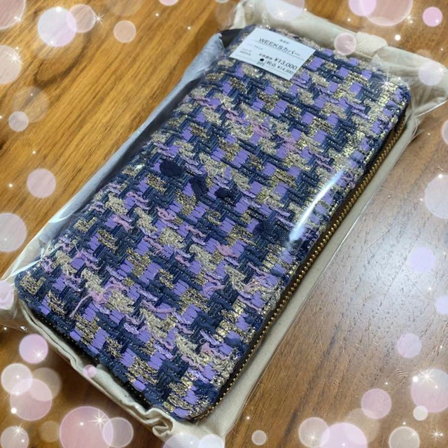 Hobonichi Techo Weeks Cover Only MALHIA KENT Mauve tweed Used