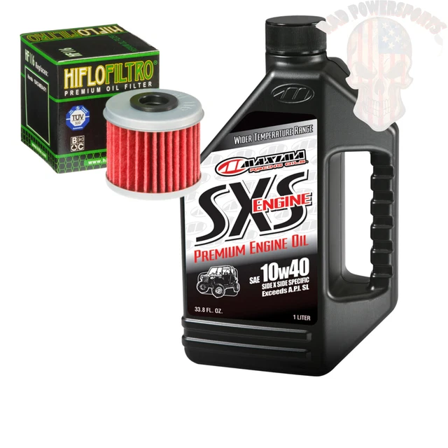 OIL AND FILTER Change Kit For 2004 Honda TRX450R Maxima SXS 10W40 81.
