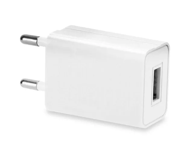 QILIVE Prise chargeur Secteur / USB - Femelle - Blanc pas cher 