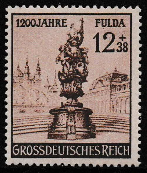 Deutsches Reich - 1200 Jahre Stadt Fulda postfrisch 1944 Mi. 886