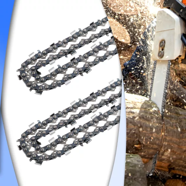 2PCS 18'' Chainsaw Chain Blade .325" .050 Gauge 68 DL for Some Stihl Semi Chisel