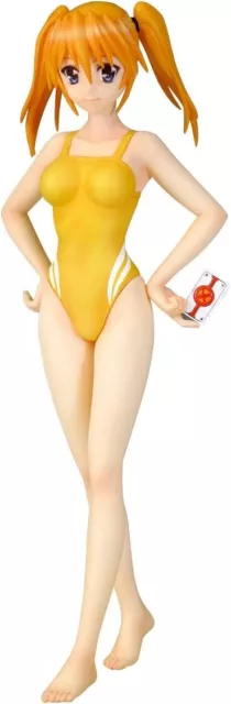Used Beach Queens Magical Girl Lyrical Nanoha Teana Lanster 1/10 PVC Figure Wave