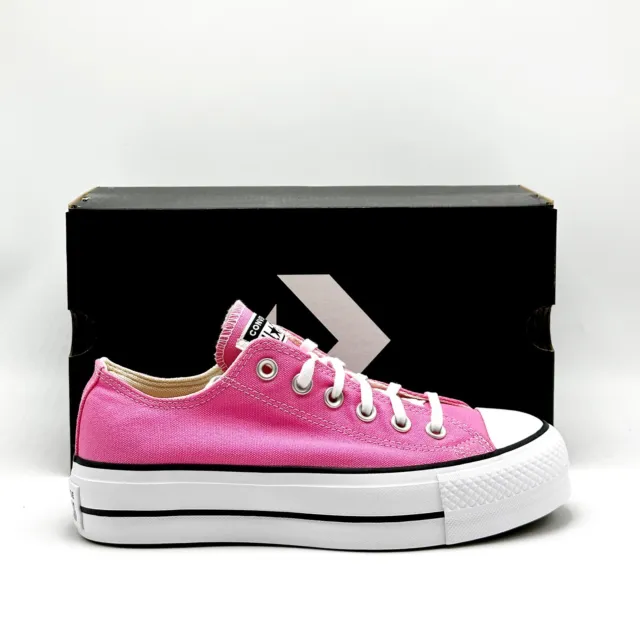*NEW* Women Chuck Taylor All Star Lift Platform LOW TOP SHOE Oops! Pink(A06508F)