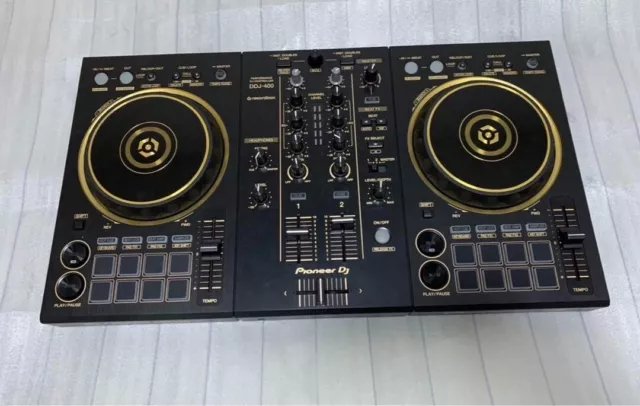 Pioneer DDJ-400-N Limited Gold 2-Channel DJ Controller 2ch with USB cable Pioneer DDJ-400-N Limited Gold 2-Channel DJ Controller 2ch with USB cable