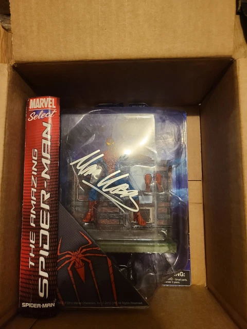 Marvel Select Amazing Spider-Man ( Open Movie Premier Action Figure) Autographed