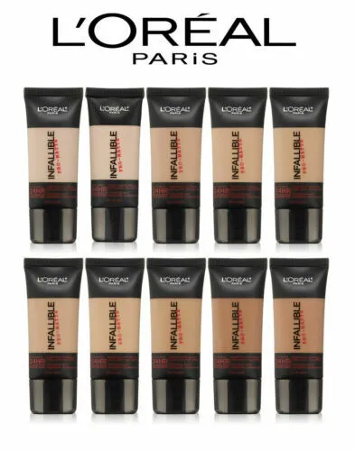 L'Oreal Infallible Pro Matte 24 HR Foundation Oil Free Light ~ Choose Your Shade