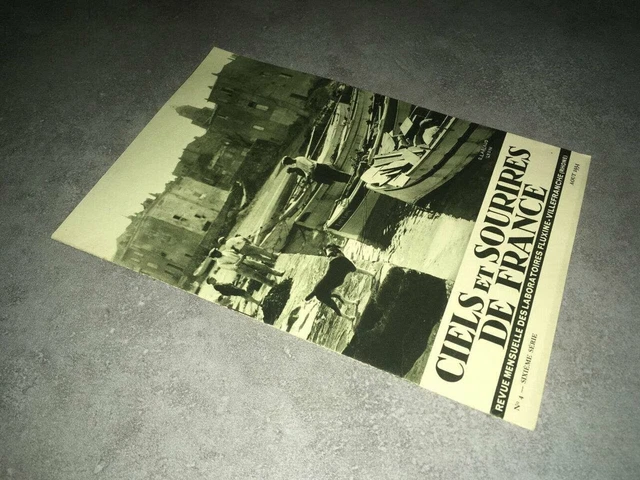 Vintage 1919 LE SOURIRE DE FRANCE Magazine