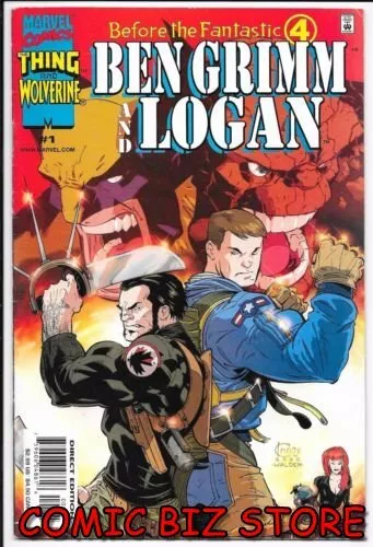 Before Fantastic Four Ben Grimm And Logan #1 (2000) 1St Print Marvel Comics