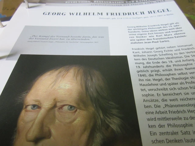DEUTSCHE GESCHICHTE 1795-1914 Georg Wilhelm Friedrich Hegel 1770 1831