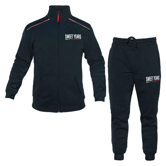 Tuta Uomo SWEET YEARS Cotone Felpato Full Zip - 2 Modelli