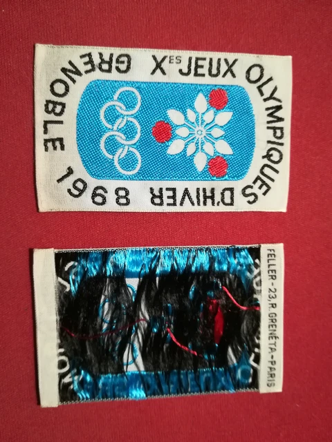 Timbre Saint Pierre poste aérienne 40-41 Jeux olympiques Grenoble neuf ** 1968