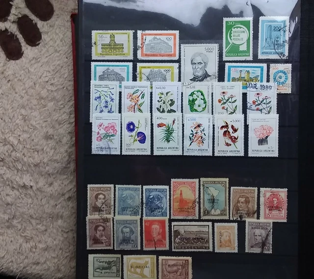 Briefmarken Sammlung Lot Amerika Süd Argentinien