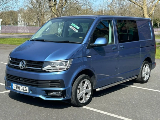 VW TRANSPORTER KOMBI T6 204 DSG HIghline SWB Van Auto Ulez £20,995.00 ...