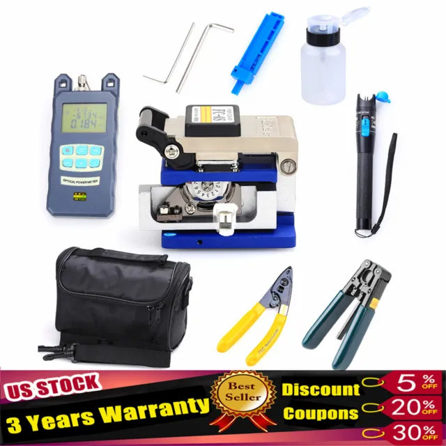 Quality FTTH Tools Set Waterproof With High Precision FC 6S Cutter