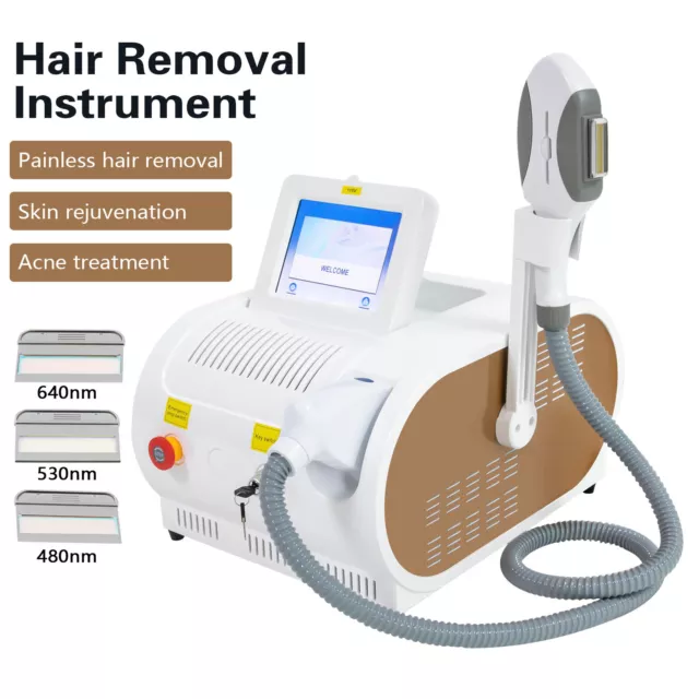 PRO IPL Elight OPT Laser Permanent 2000W Hair Removal RF Skin Care Salon Machine