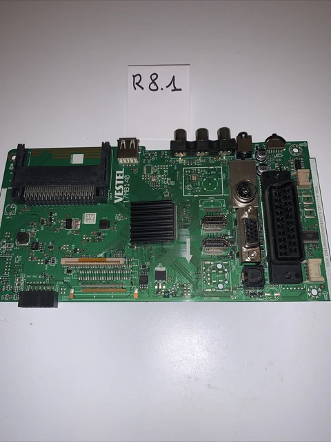 Carte Mère VESTEL 17MB95S-1 - Pour TV Toshiba 32W1333DG, Compatible Philips, Occasion Fonctionnelle