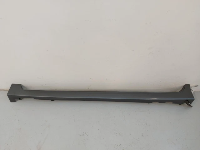 13-18 Nissan Altima LH Left Rocker Side Skirt Moulding Gray *Road Rash Chipped*