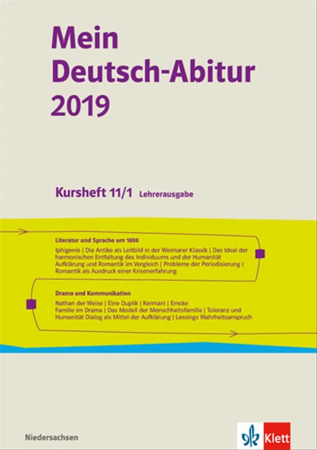  MEIN DEUTSCH-ABITUR 2019. Ausgabe Niedersachsen EUR 9,57 - PicClick DE Illustration 