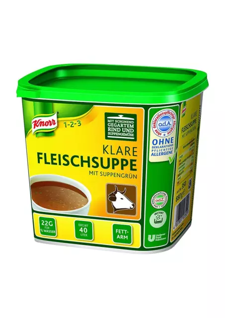 Knorr Clair Fleischsuppe 880g