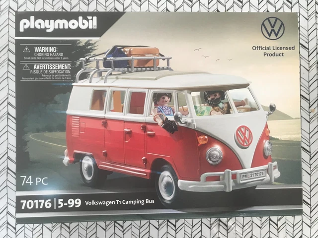 PLAYMOBIL 70176 VOLKSWAGEN T1 Combi Camping-Car bus VW rouge NEUF Scell?� EUR 39,90 - PicClick FR