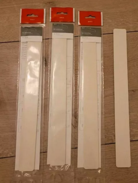 4x Abschlusskappe Fensterbank GetaLit InStyle-Blende Typ 4 weiß