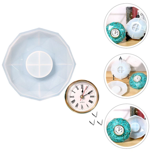 1 Set von DIY Handwerk Form Epoxy Silikon Form Uhr DIY Mold Für DIY