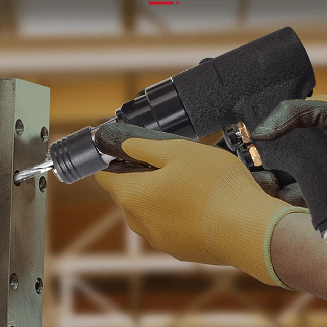 Pneumatic Gun Type Handhold Tapping Machine Protection High Speed Low Torque
