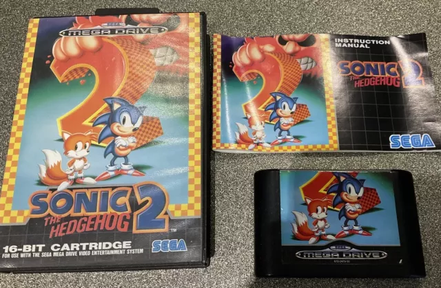 Sega Mega Drive Sonic The Hedgehog 2