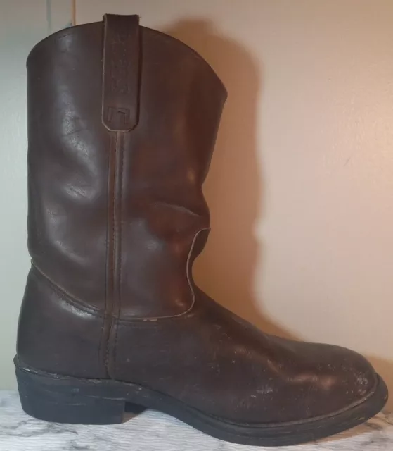 RED WING 1114 Pecos Vibram Work Cowboy Boots Men's Size 11.5 E Made In ...