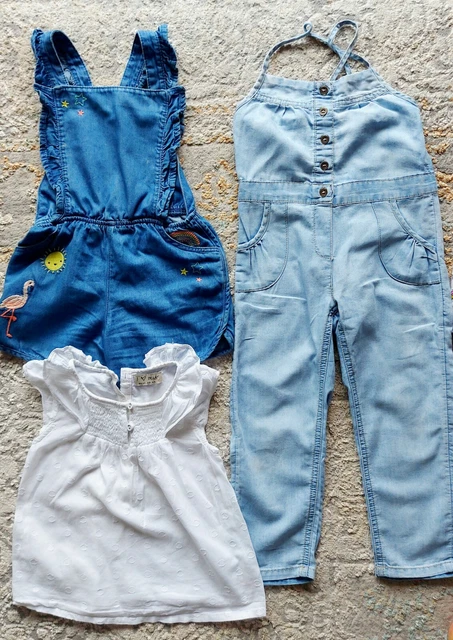 Pacchetto di abbigliamento estivo designer ragazza 10 articoli - età 3-4 9
