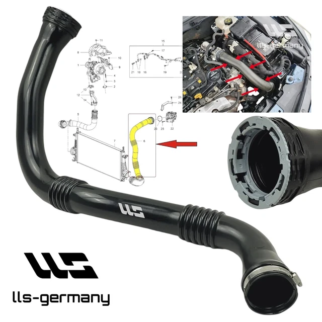 Tuyau D'admission D'air Turbo Compatible Avec O.p.e.l. Insignia B