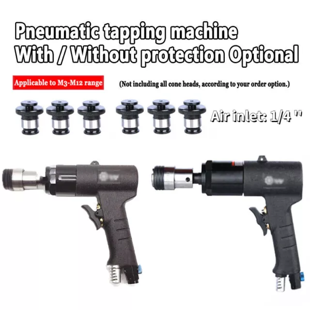 Pneumatic Air Gun Type Drill Chucks 400/250/150rpm  Air Drilling Tapping Machine