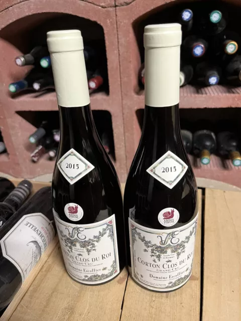 1 bouteille CORTON-GRAND-CRU "CLOS DU ROI" ESCOFFIER 2015 2 disponibles