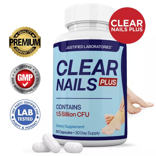 Clear Nails Plus Probiotic 1.5 Billion CFU Pills