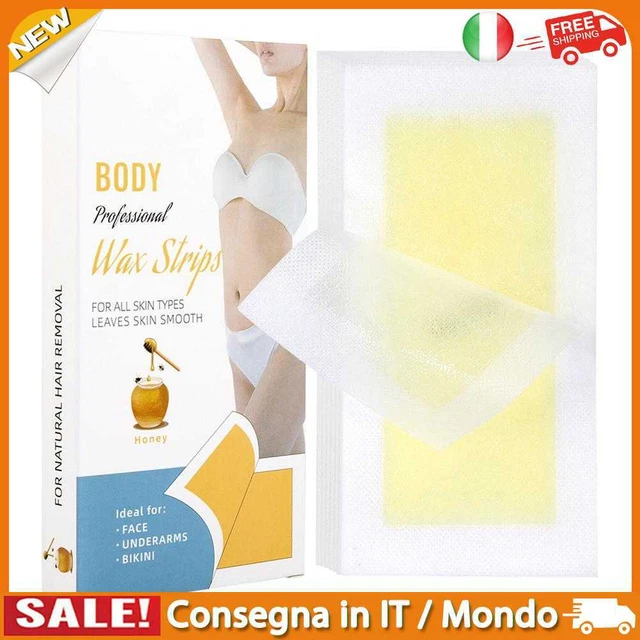 IT 20pcs Underarm Hair Removal Wax Paper Face Leg Eyebrow Hair Sticker (Honey)
