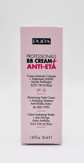 Pupa Professionals BB Cream + Anti-Eta 001 Nude, 50ml
