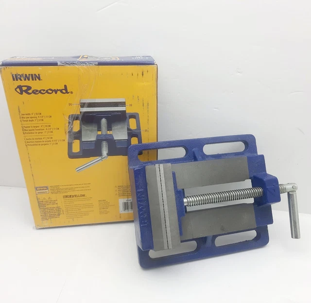 Brand New Irwin Drill Press Vise Heavy Duty  4 Inch Clamp