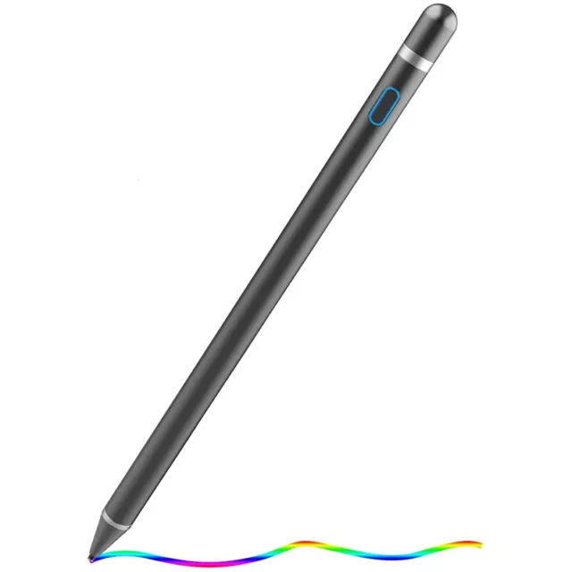 DIGITAL PENCIL FINE Point Active Stylus Pen for Touch Screens - Black ...
