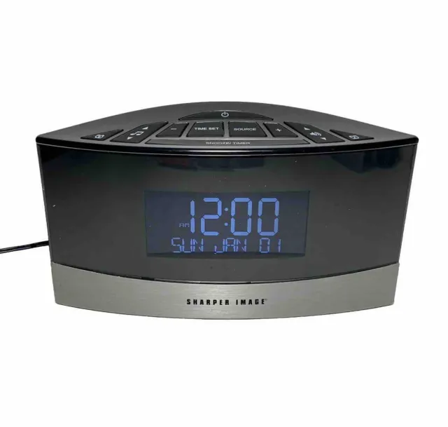 Sharper Image 20 Sound Dual Alarm Clock Soother Machine Model No: EC-B150