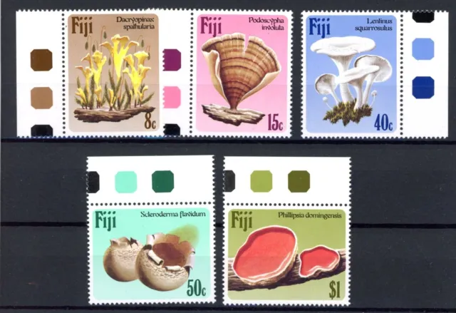 Fidschi Inseln 494-498 postfrisch Pilze #JR798