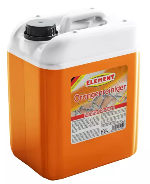 Orangenreiniger 2,5L Konzentrat Allzweckreiniger Fleckentferner Orangenöl Fettl