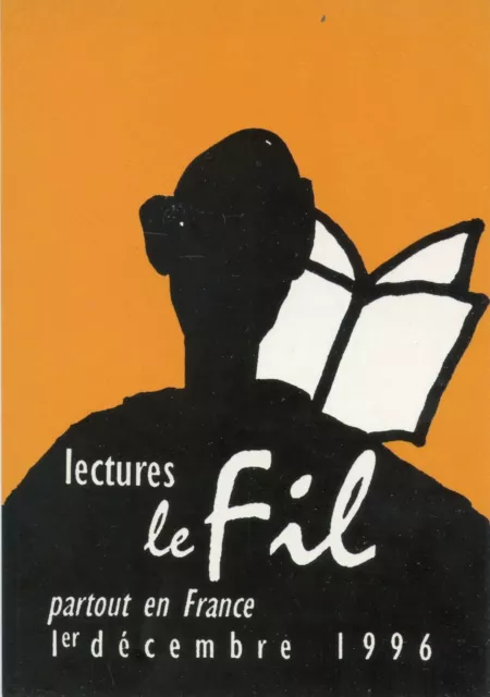 Cpsm /  Carte Postale / Lectures Le Fil Partout En France 1996