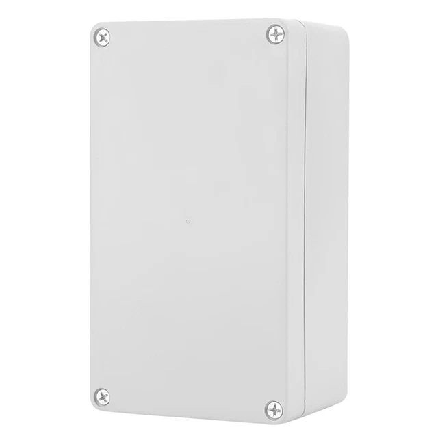Kit 2 Scatole Di Derivazione IP65 In ABS 158x90x60 Mm – Stagne E Antipolvere Con 8 Pressacavi