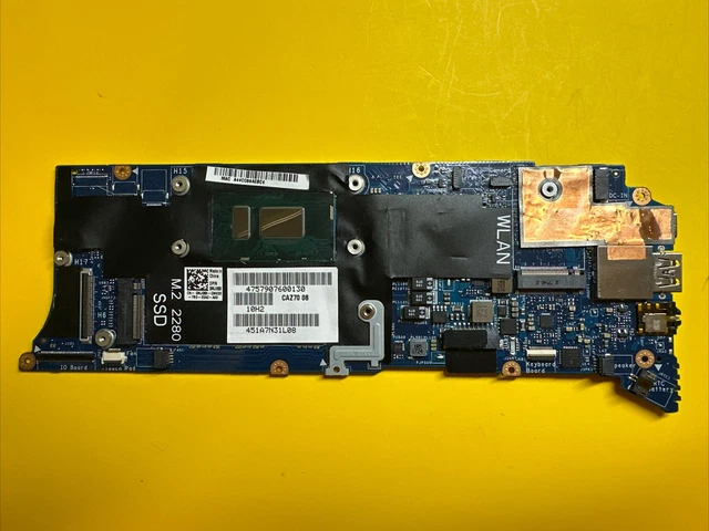 Carte Mère Dell XPS 13 9360 (i5-7200U, Réf 04N87K) – Occasion Testée Et Certifiée Fonctionnelle