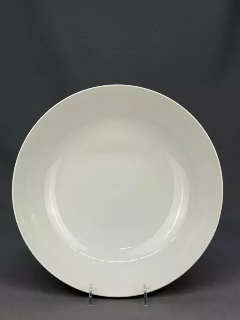 KPM Berlin Plain White Urbino Serving Bowl 10 1/4" X 2 1/2"  Trude Petri