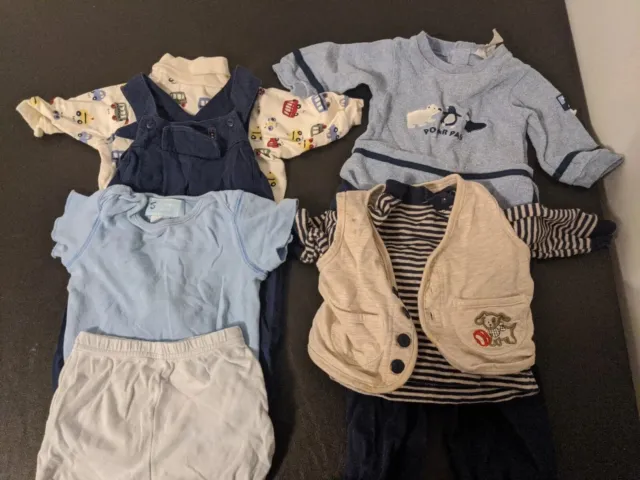 Infant Baby Boys Clothes Lot - 8 pieces - Size 3-6 months