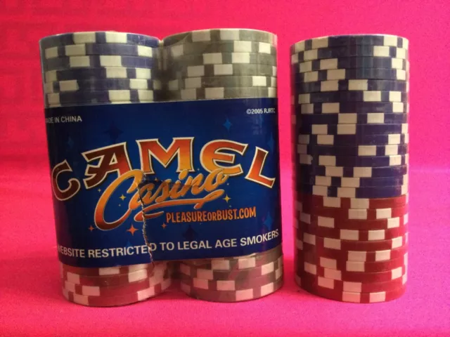 Vintage Joe Camel Casino Las Vegas Nevada Poker Chips (75)