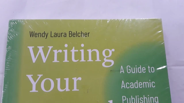 Writing Your Journal Article in Twelve Weeks Second Edition W Belcher New Sealed 3